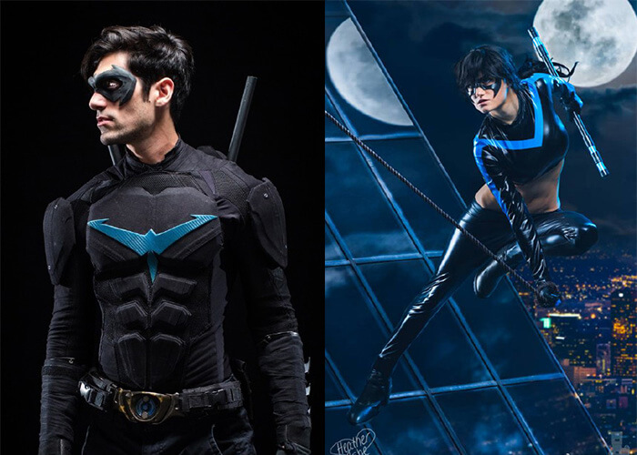 Nightwing Cosplay Costume